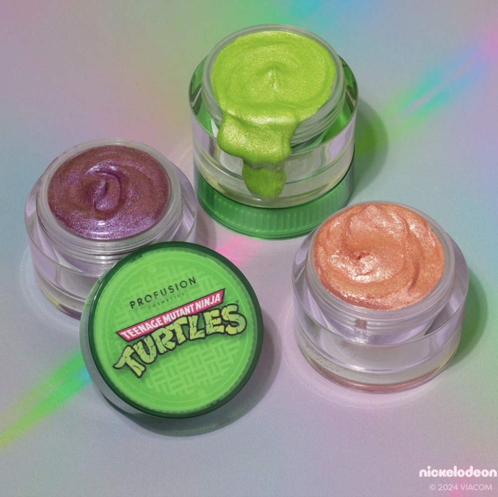 Teenage Mutant Ninja Turtles Ooze Illuminating Glitter Jelly 3pc Highlighter